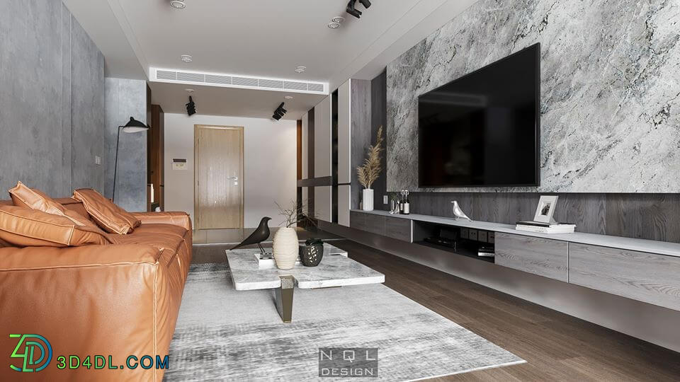 3D Interior Scene File 3dsmax Model Livingroom 341 By NguyenQuangLong