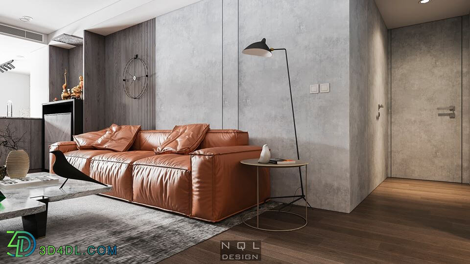 3D Interior Scene File 3dsmax Model Livingroom 341 By NguyenQuangLong