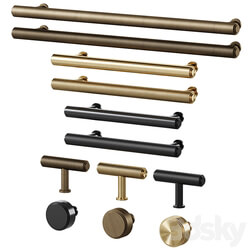 Furniture handles PLAKA and KATANA by Meraki 