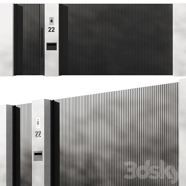 Modern sliding gates 01