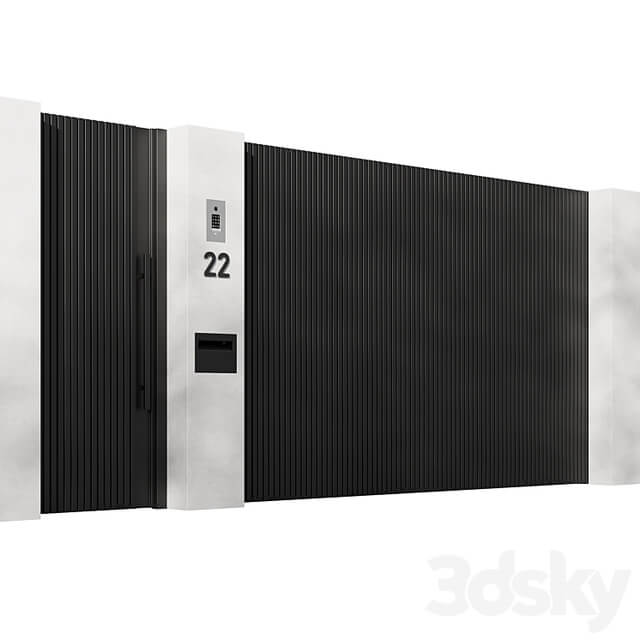 Modern sliding gates 01