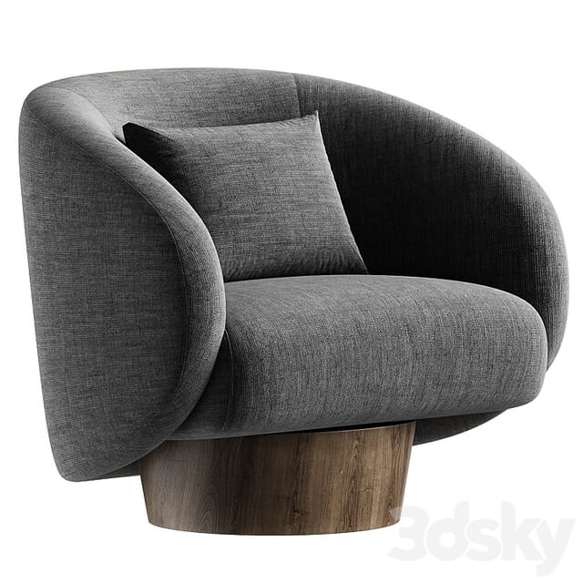 Union Home Rotunda Swivel Chair