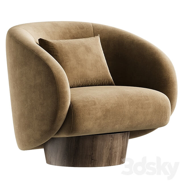 Union Home Rotunda Swivel Chair