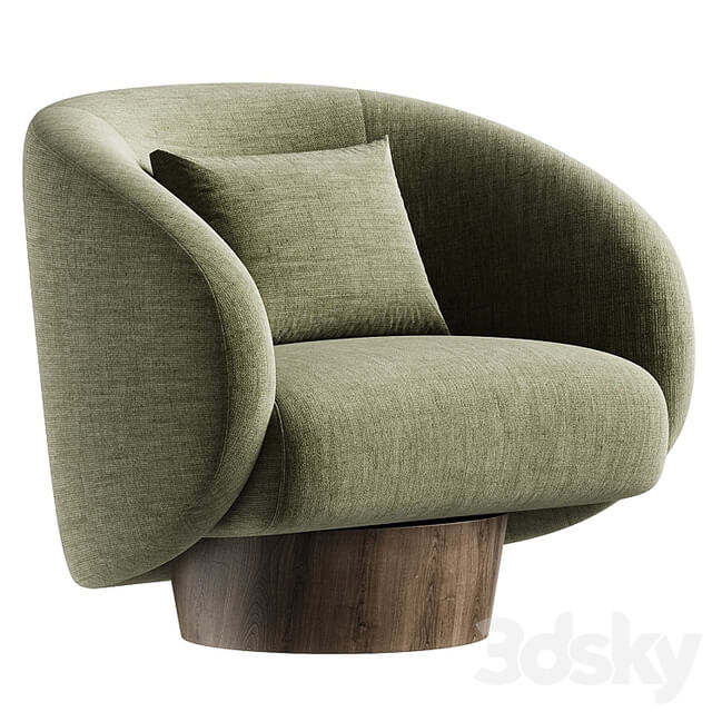 Union Home Rotunda Swivel Chair