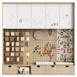 Interactive panel for children room 
