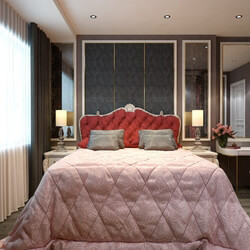 3D Interior Scenes File 3dsmax Model Bedroom 356 By Atom Dung 