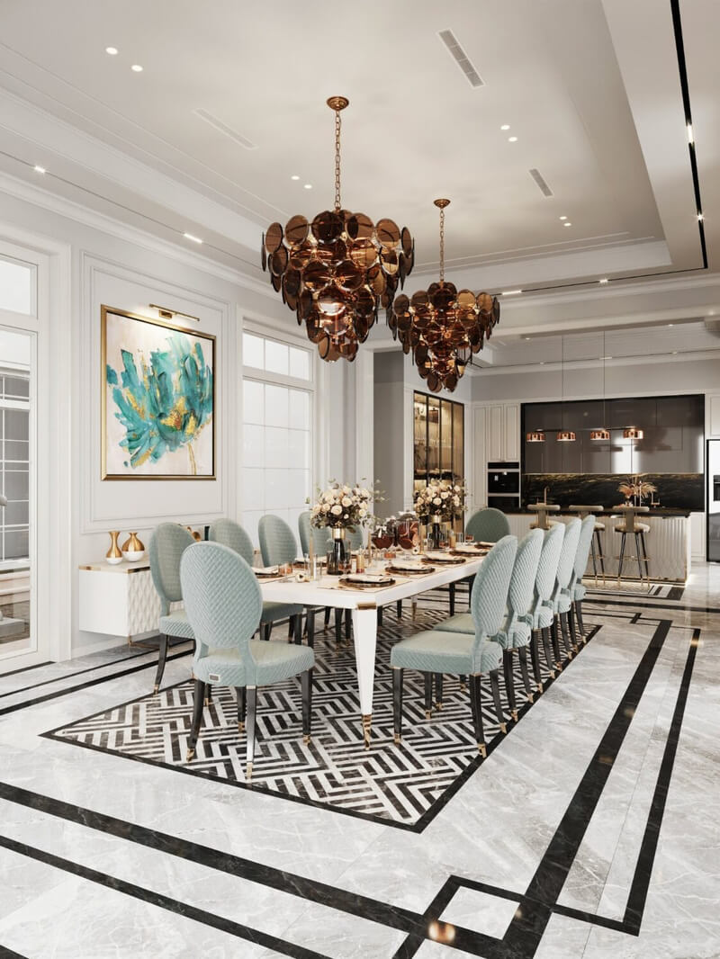  Kitchen - Diningroom Interior by Hoang Tuan Anh