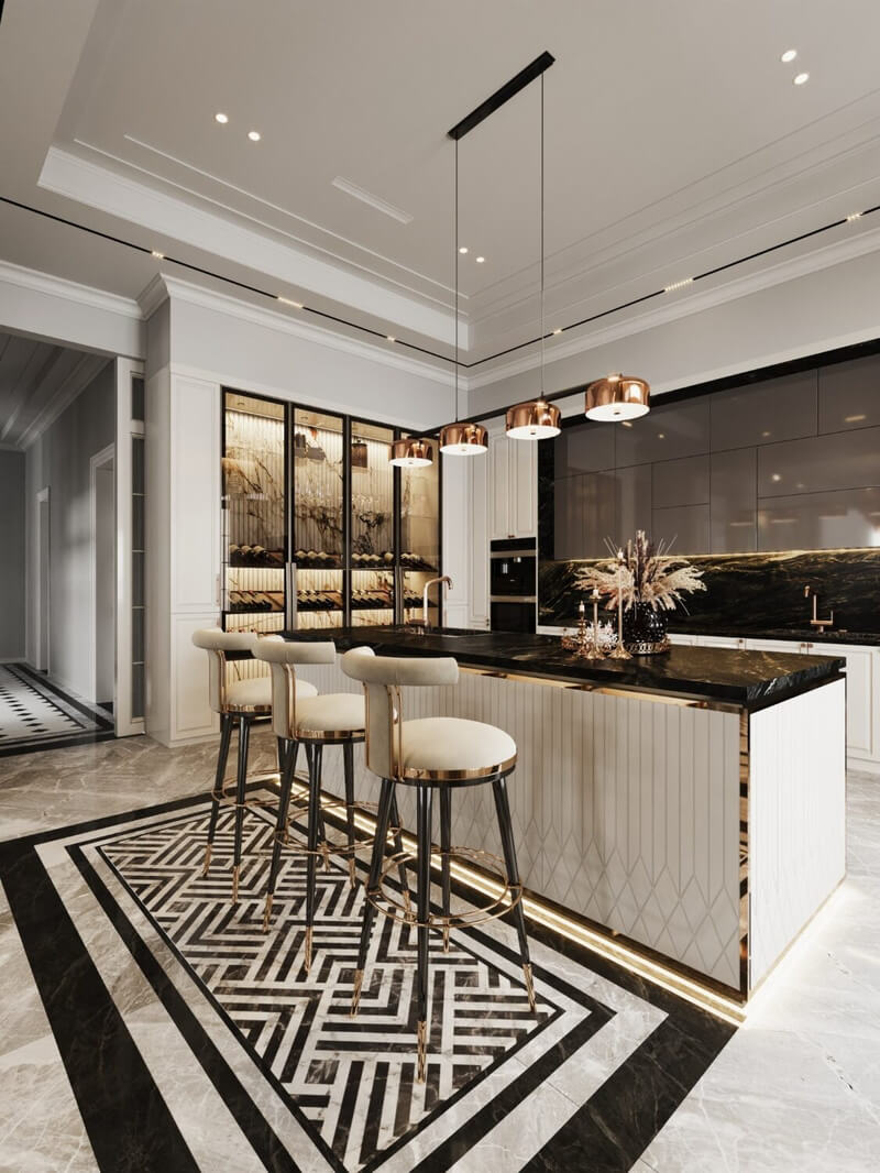  Kitchen - Diningroom Interior by Hoang Tuan Anh