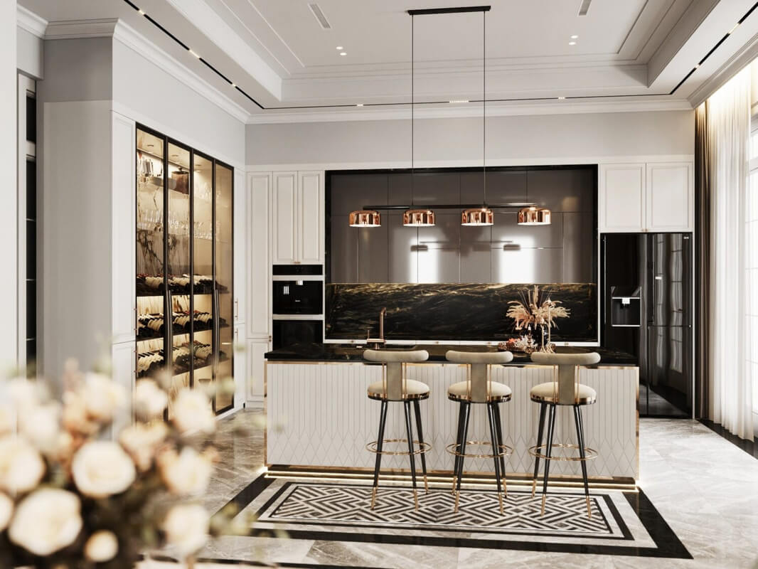  Kitchen - Diningroom Interior by Hoang Tuan Anh