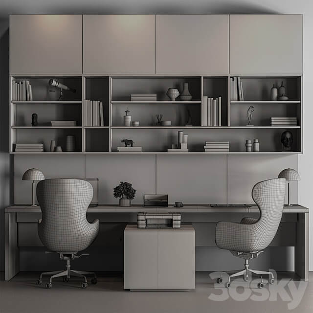 Employee Set Office Furniture 676