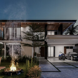  House Exterior By Nguyen Duc Anh 