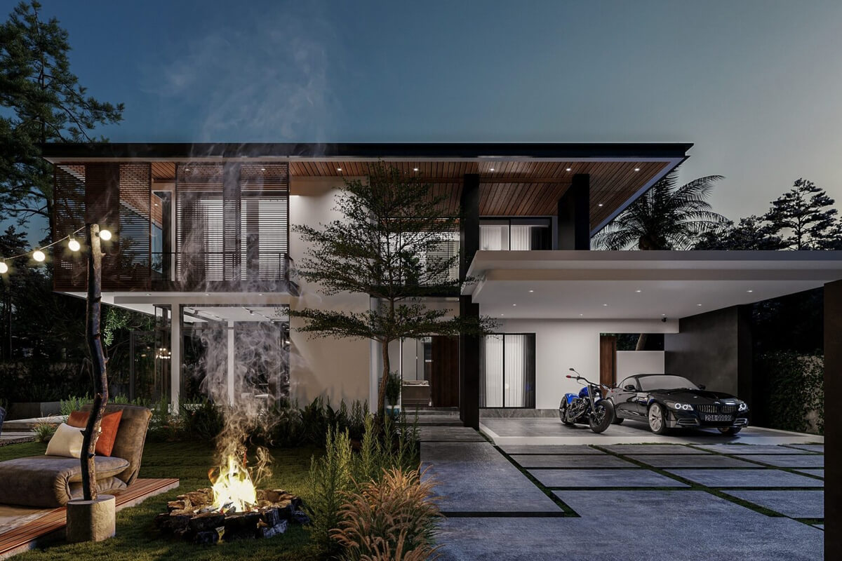  House Exterior By Nguyen Duc Anh