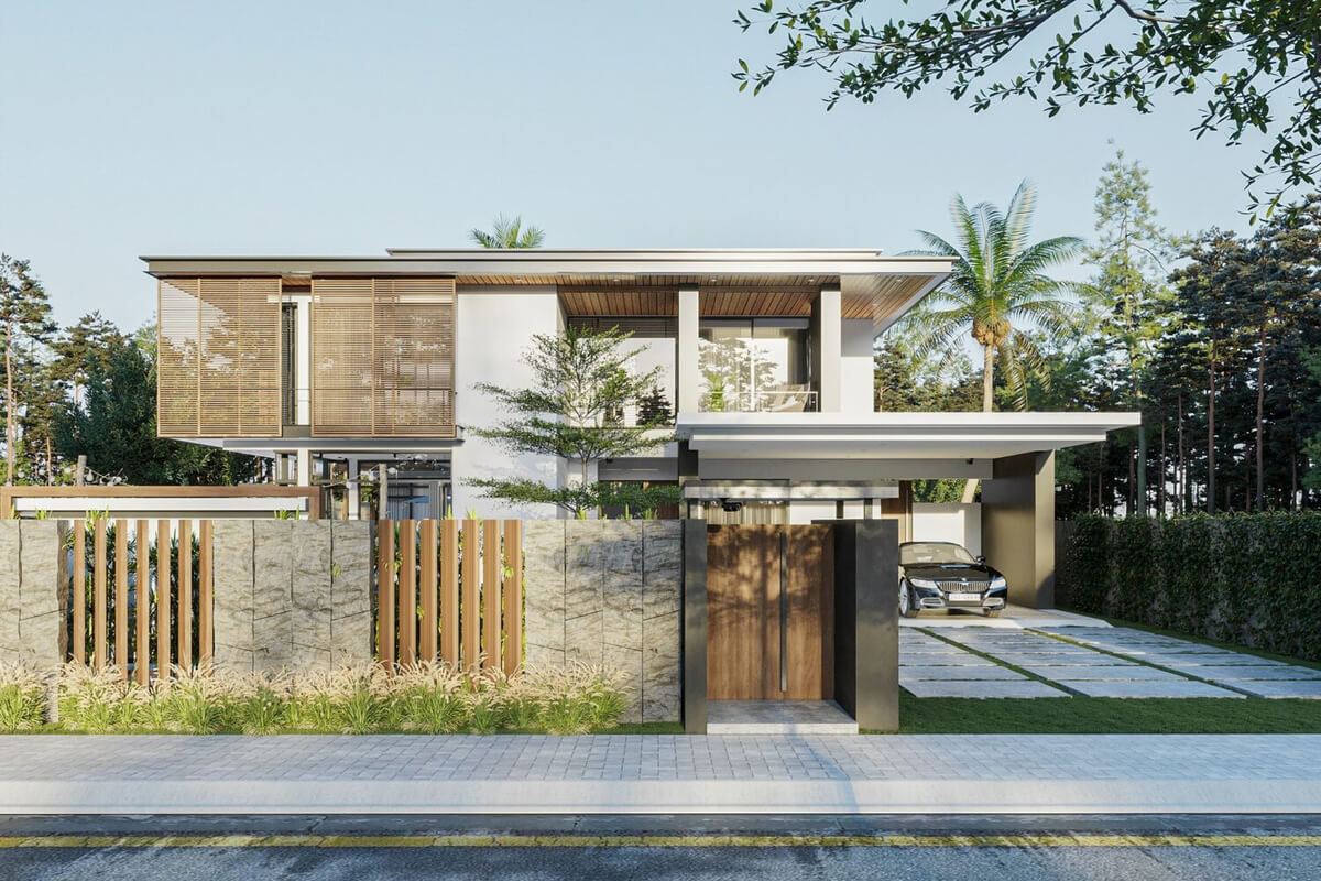  House Exterior By Nguyen Duc Anh