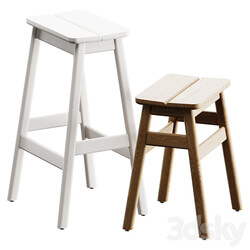 Form & Refine ANGLE STANDARD 45 | Stool 