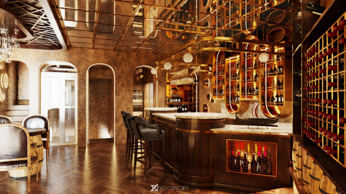 Model Wine Shop By Mai Trung Hieu