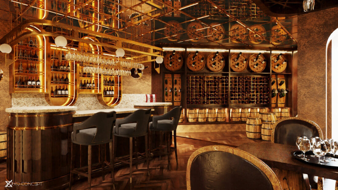 Model Wine Shop By Mai Trung Hieu