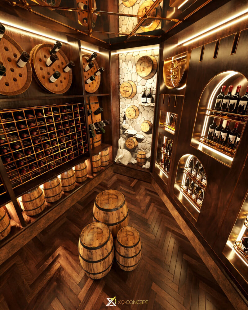 Model Wine Shop By Mai Trung Hieu