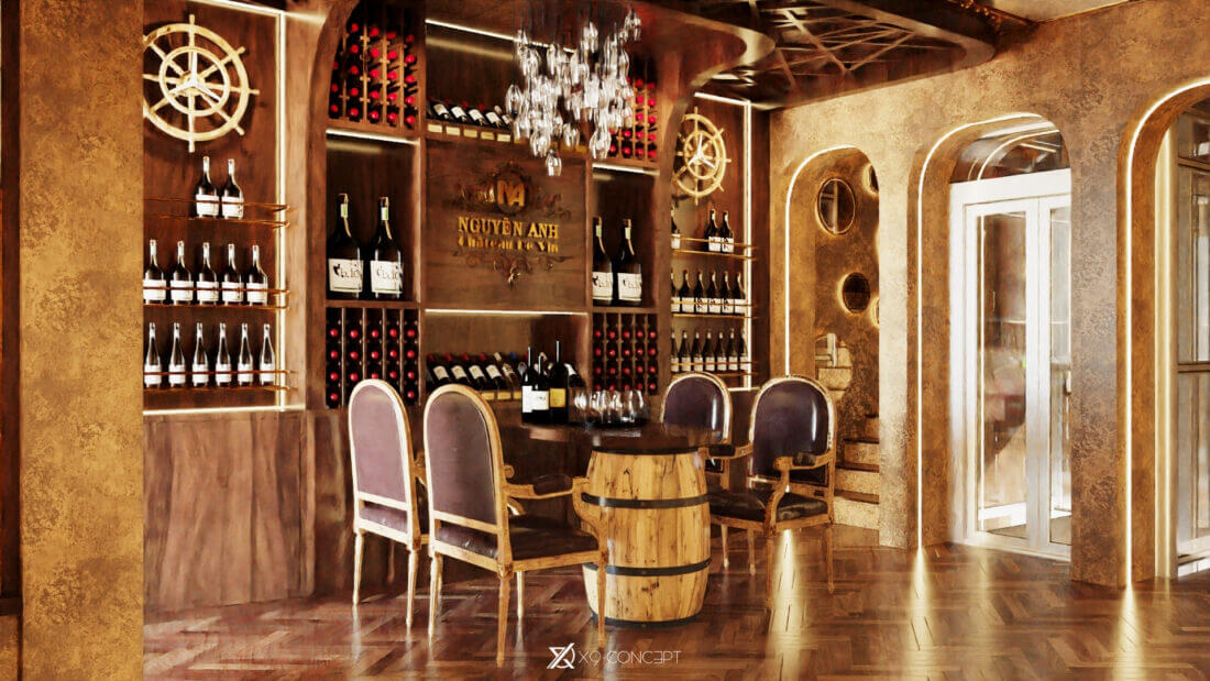 Model Wine Shop By Mai Trung Hieu