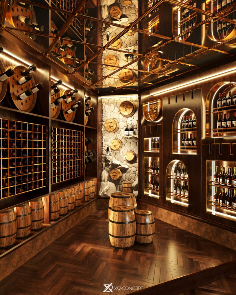Model Wine Shop By Mai Trung Hieu