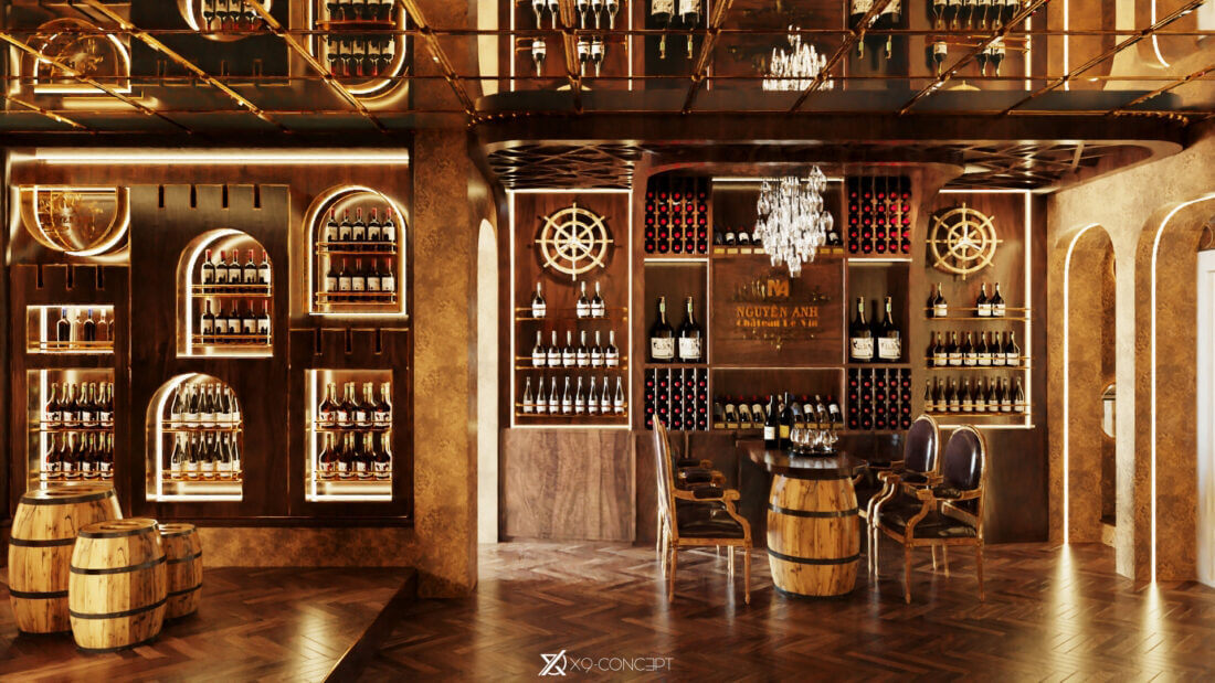Model Wine Shop By Mai Trung Hieu