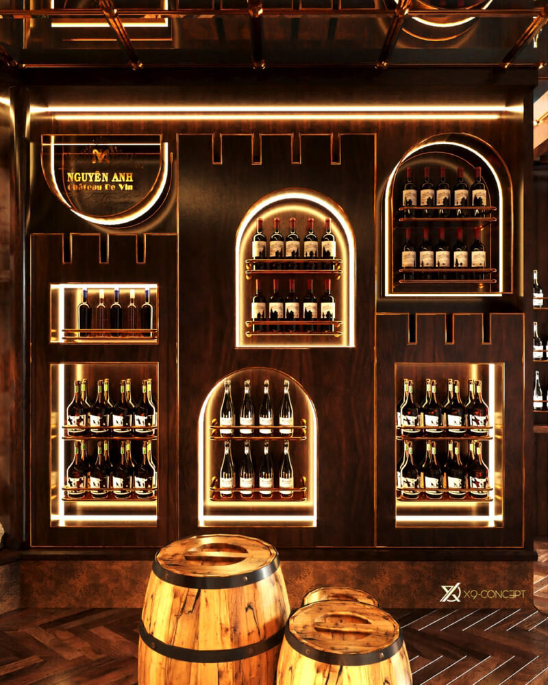 Model Wine Shop By Mai Trung Hieu