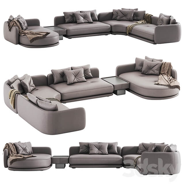 Luzaro Rage Sectional Sofa