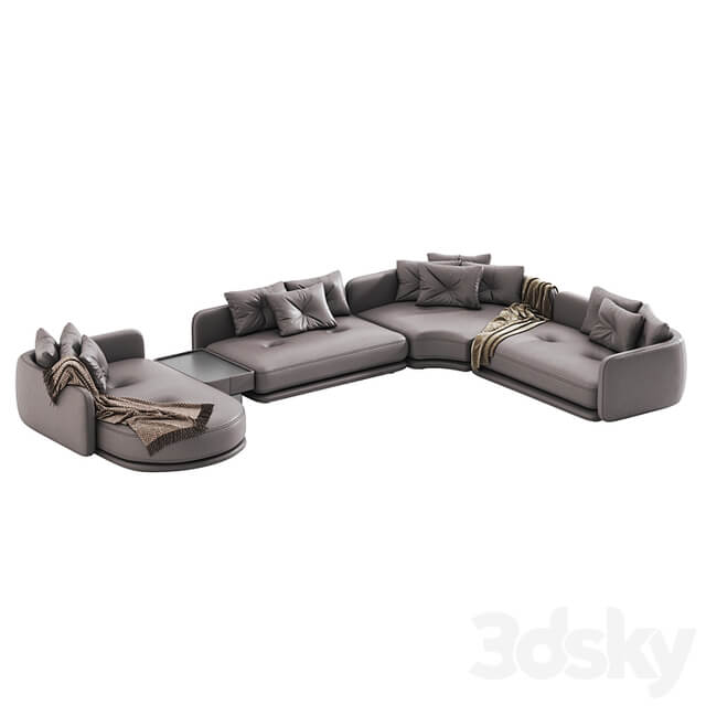Luzaro Rage Sectional Sofa