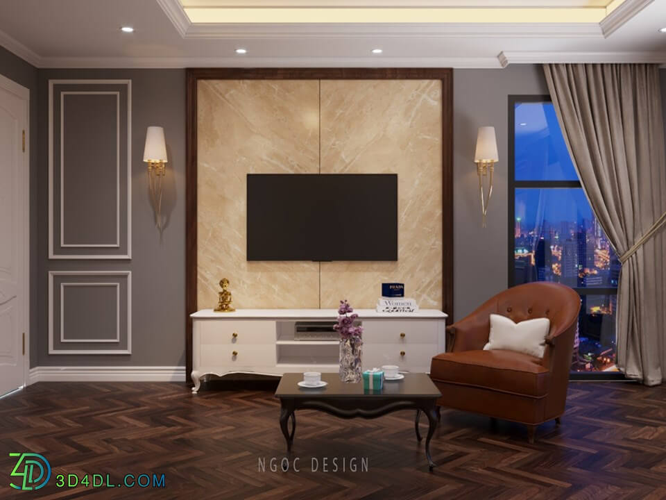 3D Interior Apartment 45 Scene File 3dsmax By NguyenBaoNgoc 