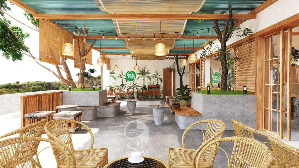 3D Model Interior Coffee 103 Scenes File 3dsmax By Nguyen Duc Manh