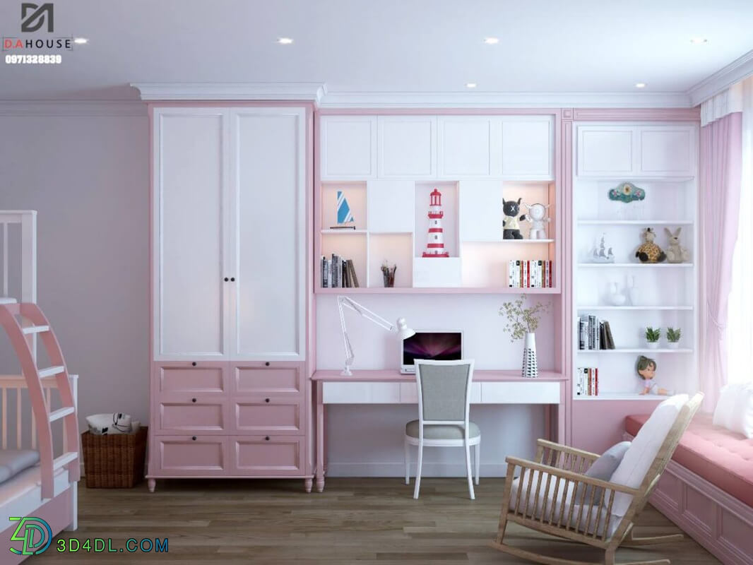 3D Model Interior Children Room 26 