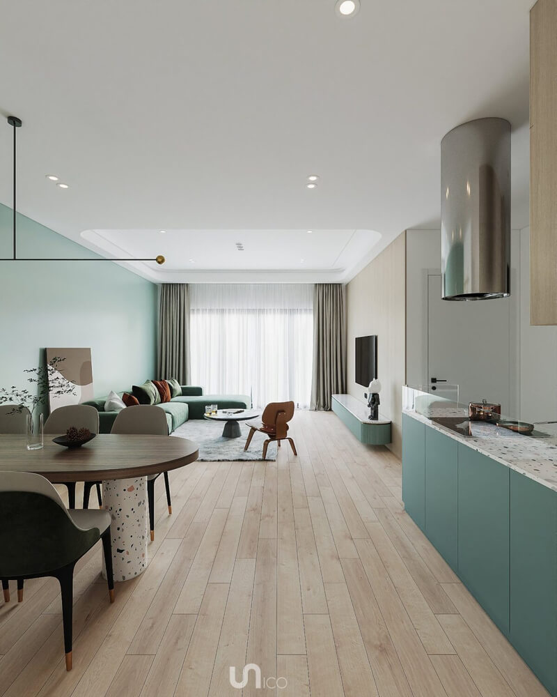  Apartment Interior Model By Nguyen Duc Huy