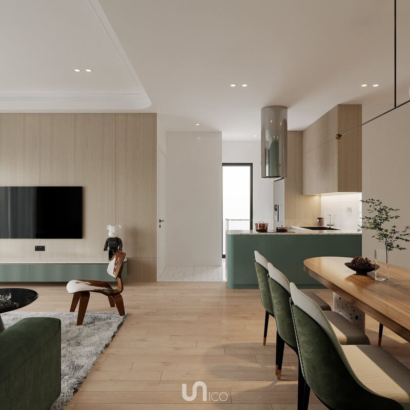  Apartment Interior Model By Nguyen Duc Huy
