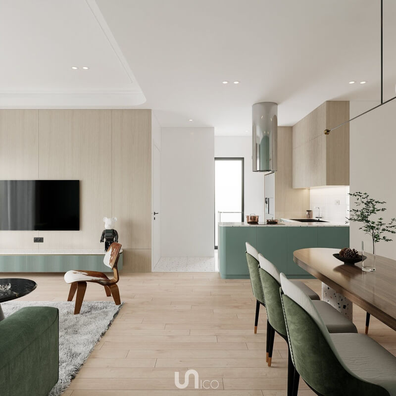 Apartment Interior Model By Nguyen Duc Huy