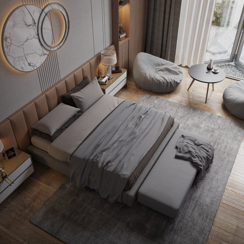  Bedroom Interior Model by Nguyen Tan Viet
