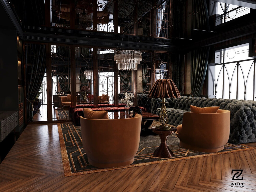  Office Room Interior Model by Bach Vu