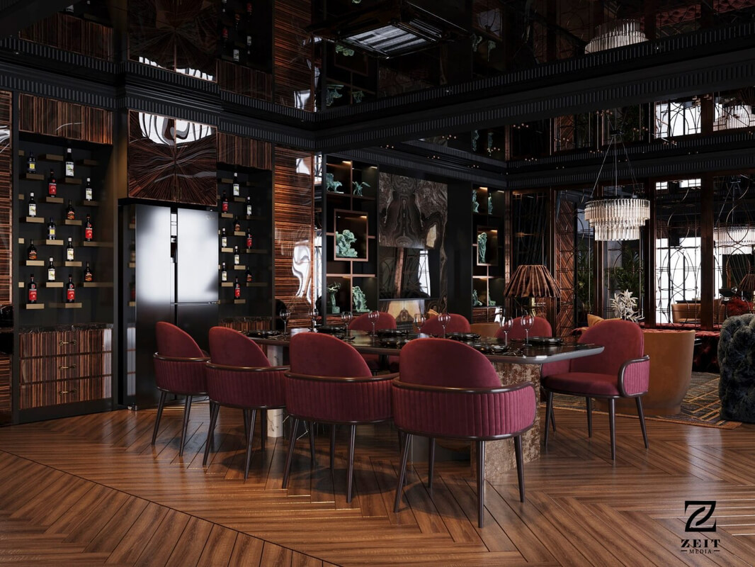  Office Room Interior Model by Bach Vu