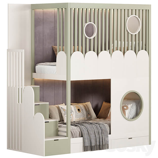 Designer two level bed Kids room
