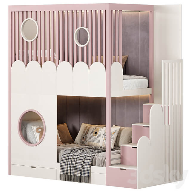 Designer two level bed Kids room