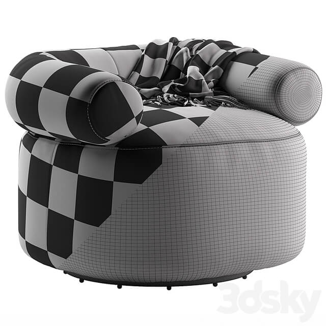 Huggy Swivel Chair