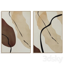 Abstract Painting Frame set 0272 