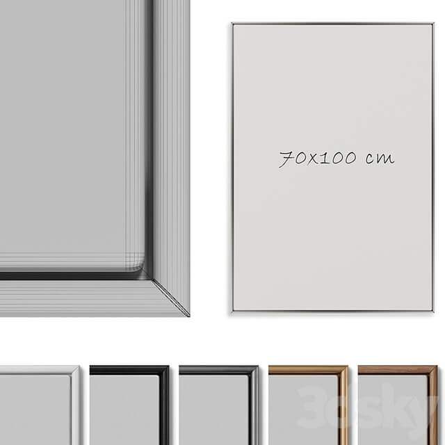 Abstract Painting Frame set 0272