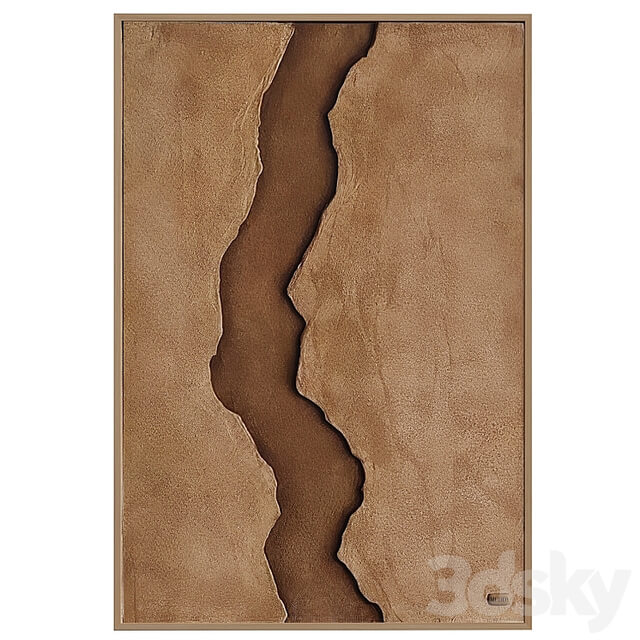 Set of art paintings from the Terra collection by Muddy