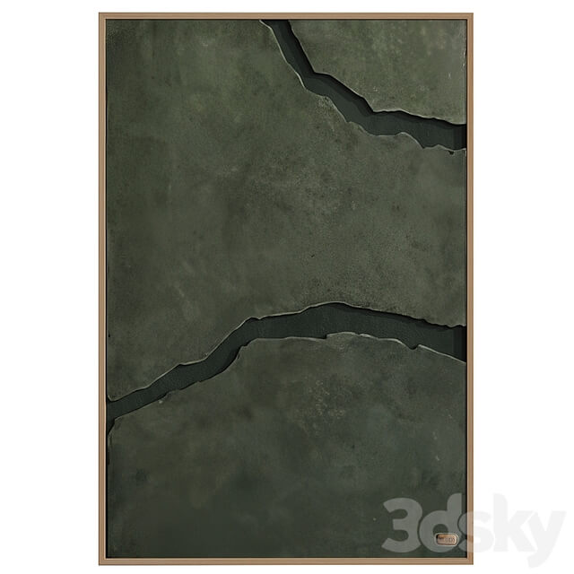 Set of art paintings from the Terra collection by Muddy