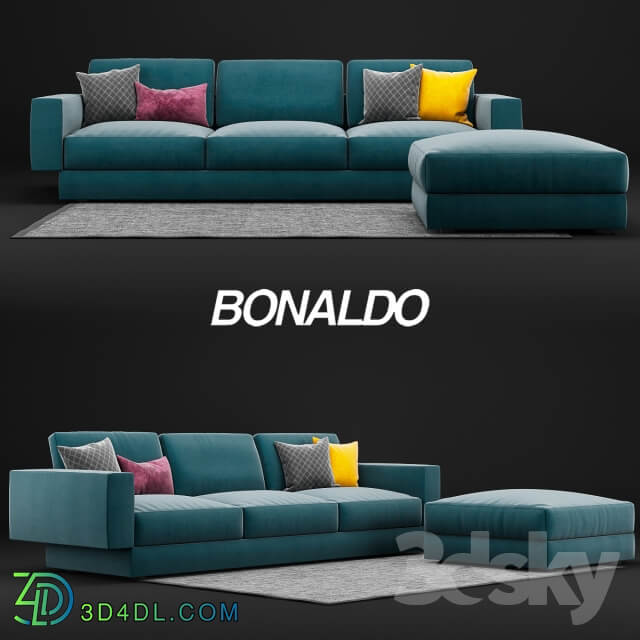 Bonaldo All One Sofa and Pouf