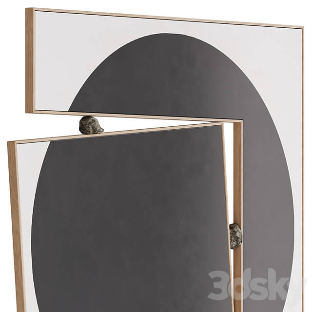 Modern Abstract Geometric Panel