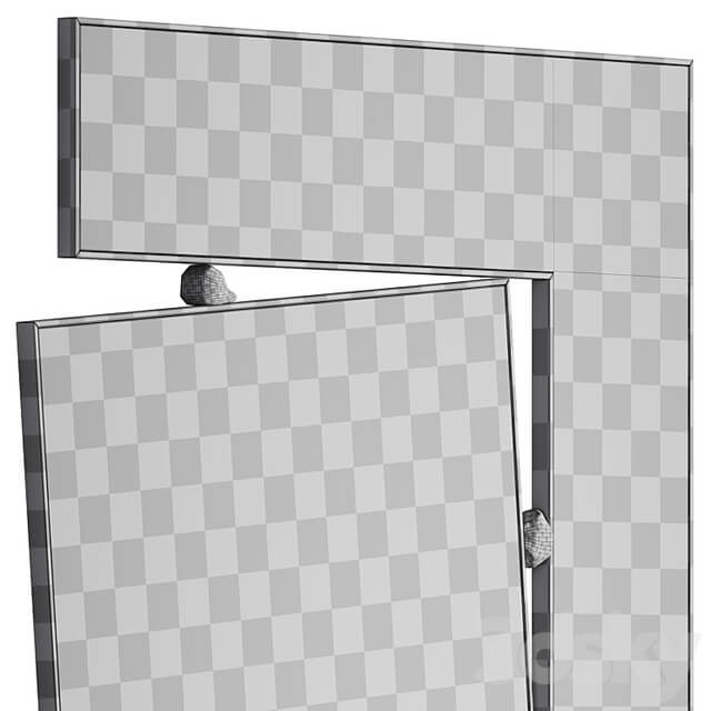 Modern Abstract Geometric Panel