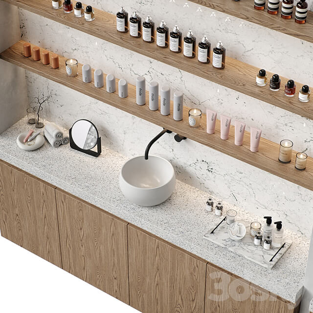 Beauty salon with couch and accessories \ Figuratti P03