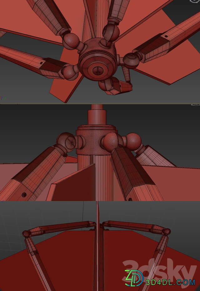 becbrittain Echo 1 Pendant light 3D Models
