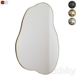 Designer wall mirror 