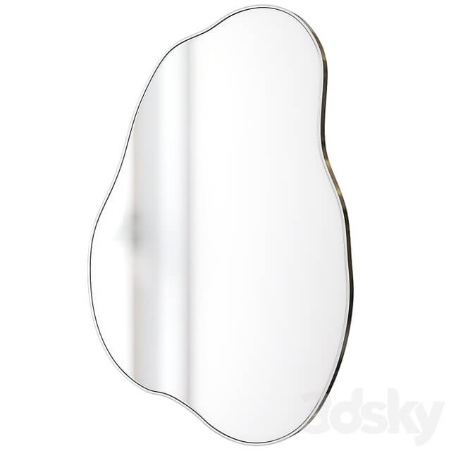 Designer wall mirror
